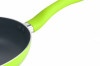 Сковорода с антипригарным покрытием 26 см "Pfluon" зеленая/красная СВ-2614 Con Brio, фото 4