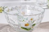 Миска салатник скляний великий 18,5 см Монарх (малюнки різні) 07с1328, фото