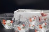 Набір салатників скляних 7 шт Монарх 07с1328 (малюнки різні), фото 2