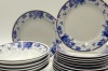 Набор фарфоровых тарелок Фантазия 18-025 (18 предметный) Lexin (Китай), фото 2