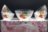 Набор салатников стеклянных 5 шт Монарх 07с1324 (рисунки разные), фото 2