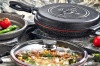 Двухсторонняя сковорода-гриль с антипригарным покрытием 32х8 см 3219 OMS Турция, фото 3