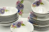 Набор тарелок и салатников Хризантема 7731 (26 предметов), фото 2