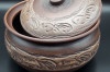 Шашлычница на 6,0 л Красная глина Slavbest Ceramic, фото 2