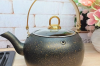 Чайник з антипригарним покриттям на 2,0 л чорний/золото 8212 L OMS Туреччина, фото