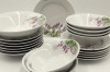 Набор тарелок и салатников 19 предметов "Лаванда" ТМ Добруш, фото
