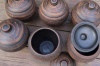 Горщики для запікання 6 шт 500 мл Червона глина Slavbest Ceramic, фото