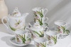 Сервиз чайный фарфоровый 14 предметов "Стрекоза" 9с0422Ф34 ТМ Добруш, фото