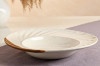 Тарелка для пасты 220 мм Мокко Лайт Декор-керамика, фото 2