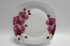 Набор тарелок и салатников квадратных Орхидея 17-092 (24 предмета) Lexin (Китай), фото 2