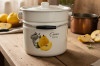 Відро емальоване з кришкою на 12 л 1224/2.1 (малюнки різні) ТМ Epos, фото