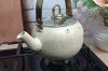 Чайник с антипригарным покрытием на 2,0 л айвори/золото 8212 L OMS Турция, фото 2