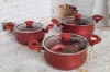 Набор посуды ECO Granit с антипригарным покрытием 3027 OMS Турция, фото 2