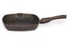 Сковорода-гриль з антипригарним покриттям Граніт-Браун 28143П ТМ Біол, фото