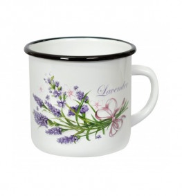 Кружка емальована 1 літр 0107/2 ТМ Еpos (малюнки різні)