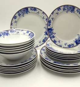 Набор тарелок и салатников Фантазия 18-025 (24 предметный) Lexin (Китай)