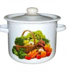 Каструля 4,5 л без окантовки 1615/2 ТМ Epos