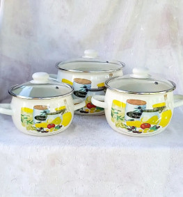 Набор кастрюль Виола, Анабель №6926 Idilia ТМ Epos