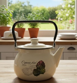 Чайник емальований 2,5 л 2710/2  Idilia ТМ Epos