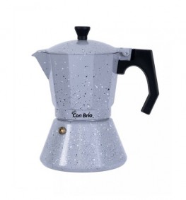 Кофеварка гейзерная Индукция на 6 чашек 300 мл СВ-6706 Con Brio