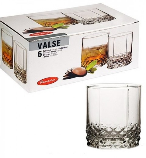 Склянки для віскі 6 шт 315 мл Valse Pasabahce 42945, фото 2