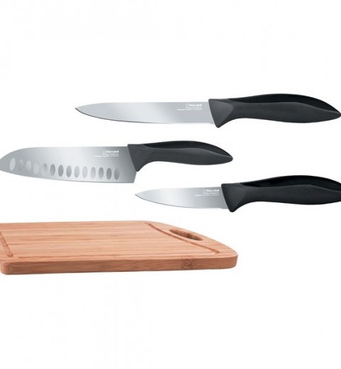 Набір кухонних ножів з нержавіючої сталі Rondell (4 предмета) Primarch RD-462, фото