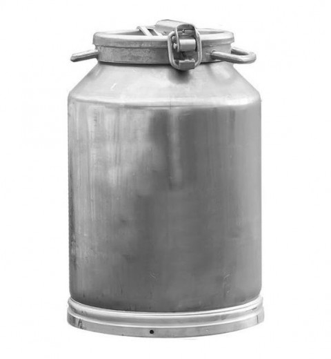 Бидон-фляга алюминиевая 40 литров 16404 Калитва, фото