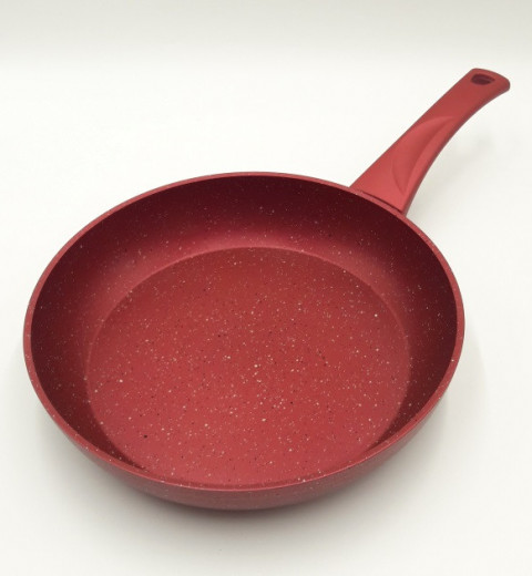 Сковорода с антипригарным покрытием 26 см 3210 червона OMS Турция, фото