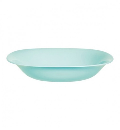 Тарелка суповая квадратная Carine Light Turquoise 21 см 4251P Luminarc, фото 3