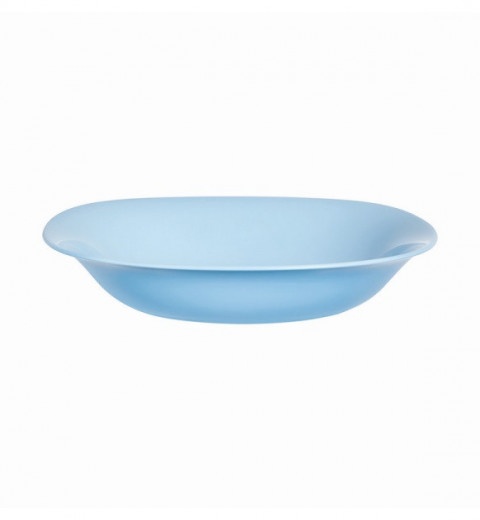 Тарелка суповая квадратная Carine Light Blue 21 см 4250P Luminarc, фото 3