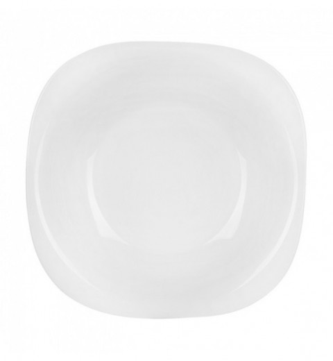 Тарілка супова квадратна Carine white 21 см 5406L Luminarc, фото