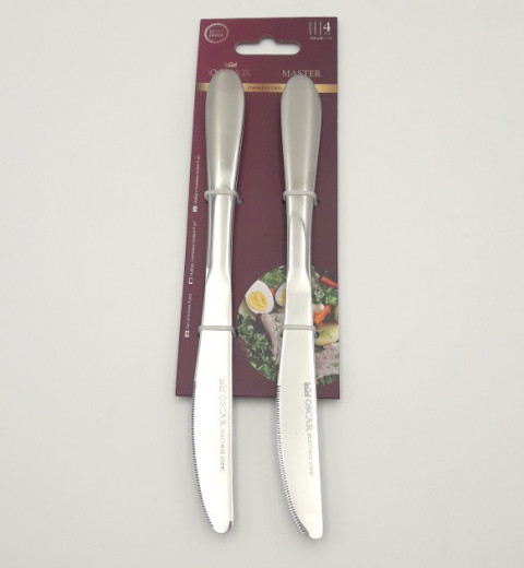 Набор ножей из нержавеющей стали 4 шт Master OSR-6001-1/4 OSCAR, фото 2