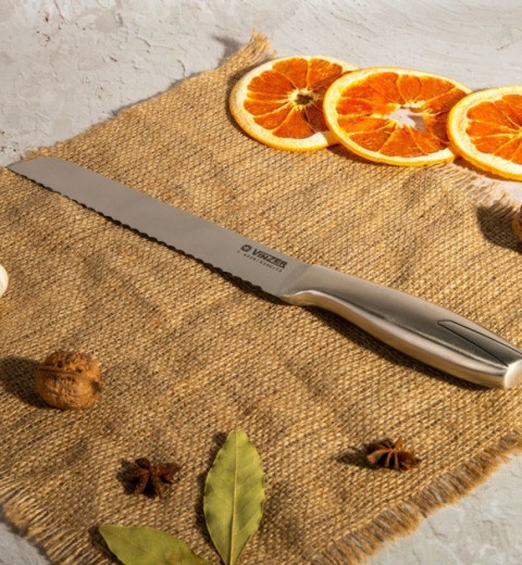 Нож для хлеба  Vinzer 89317, фото