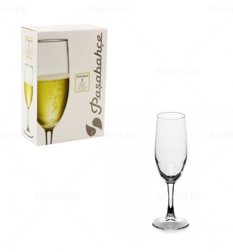 Бокал для шампанского 250 мл Classique Pasabahce 440335 набор 2 шт, фото 2