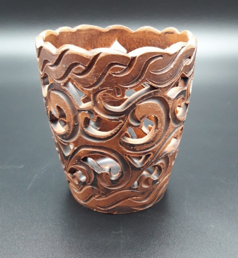 Серветниця керамічна Червона глина Slavbest Ceramic, фото 4
