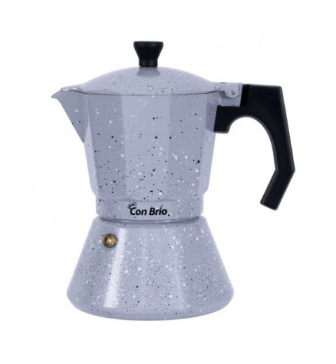 Кофеварка гейзерная Индукция на 3 чашки 150 мл СВ-6703 Con Brio, фото