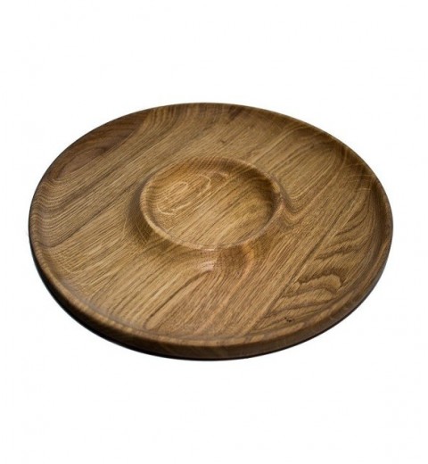 Тарелка для шашлыка деревянная, фото 2