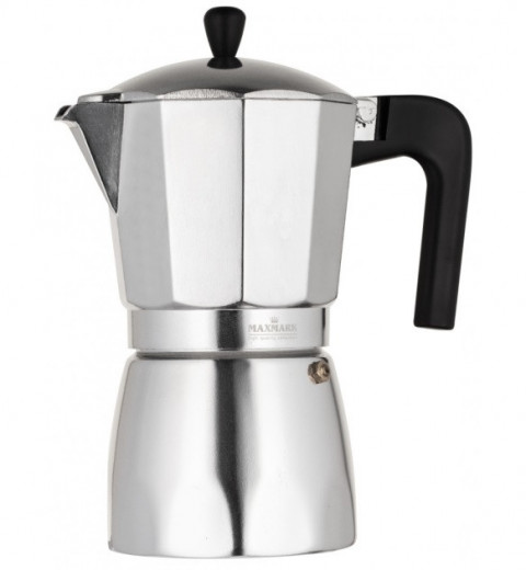 Кофеварка гейзерная на 6 чашек 300 мл MAXMARK МК-AL106, фото