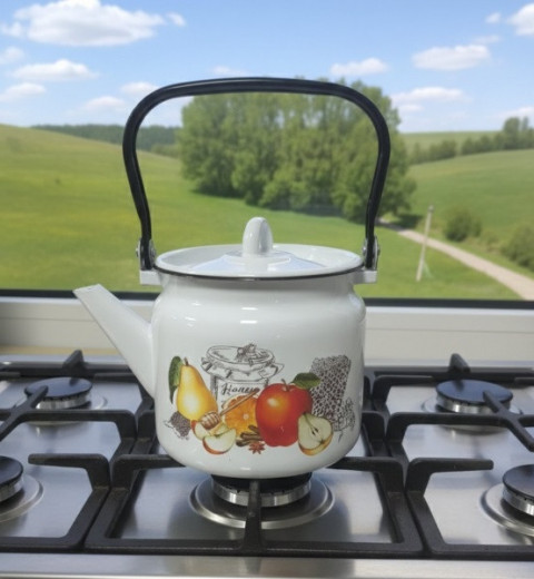 Чайник емальований 2,0 л ВЕКОBOD EMAL, фото