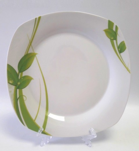 Блюдо/тарелка 26 см Зеленая лиана, фото