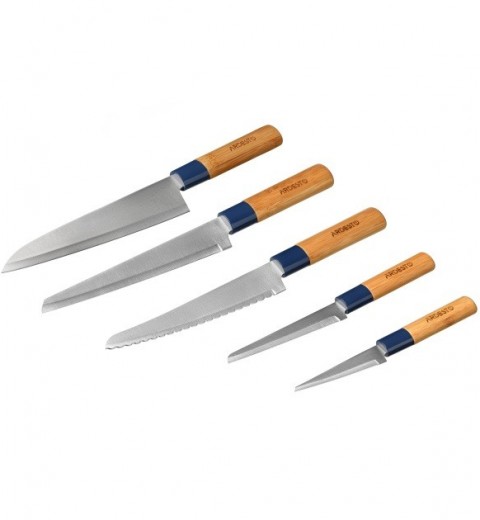Набір ножів 5 предметів нерж сталь Gemini AR2101SА ARDESTO, фото 3