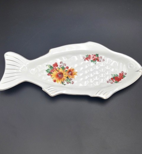 Блюдо для оселедця Риба 330 мм Декор-кераміка, фото